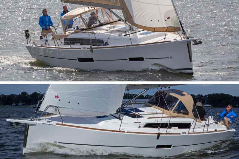 Dufour 350 BOTY test sail, Annapolis MD