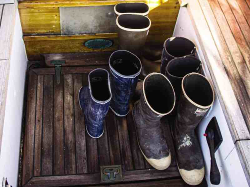 drying boots