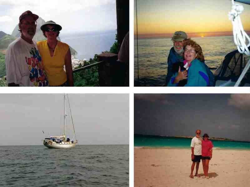 Dwight answered an ad in the back pages of Cruising World 22 years ago. Today Dwight and Joanne are happily married.