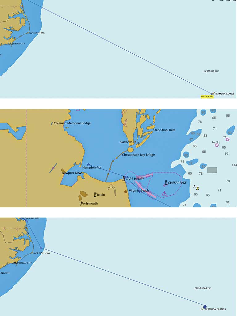 Chesapeake Bay chart