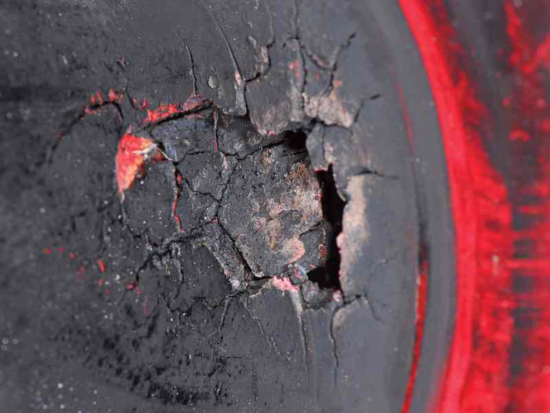 071807009 Impeller damage due to overheating