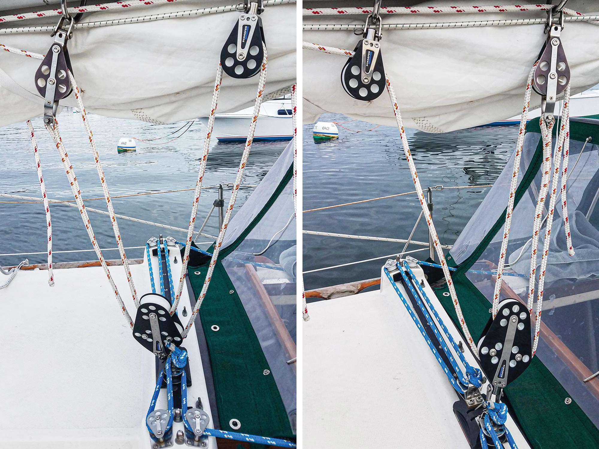 Boom Rigging How to Rerig a Sailboat Boom for Better Sail Trim