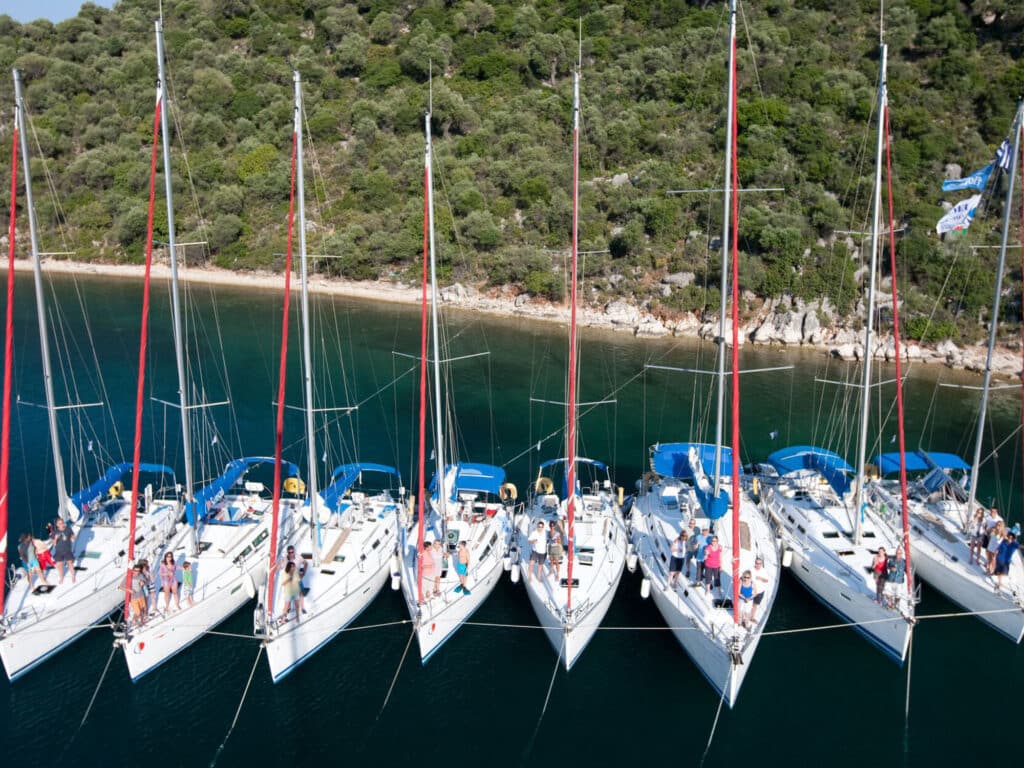 Sunsail flotilla
