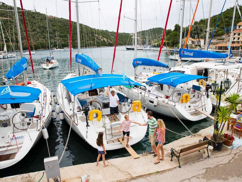 Sunsail flotilla