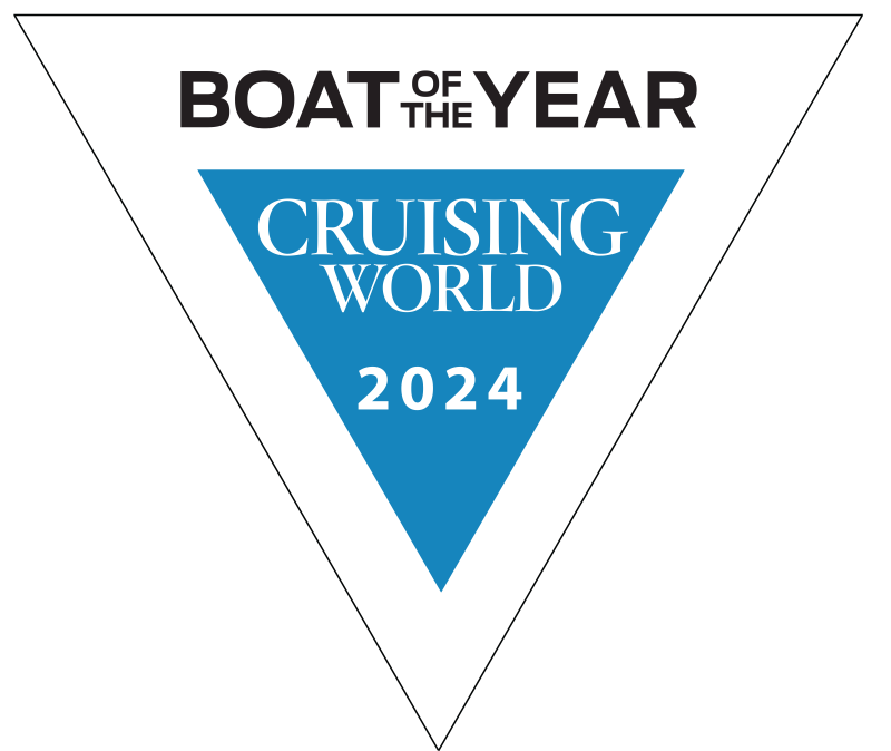 Cruising World 2024 Boat of the Year Logo