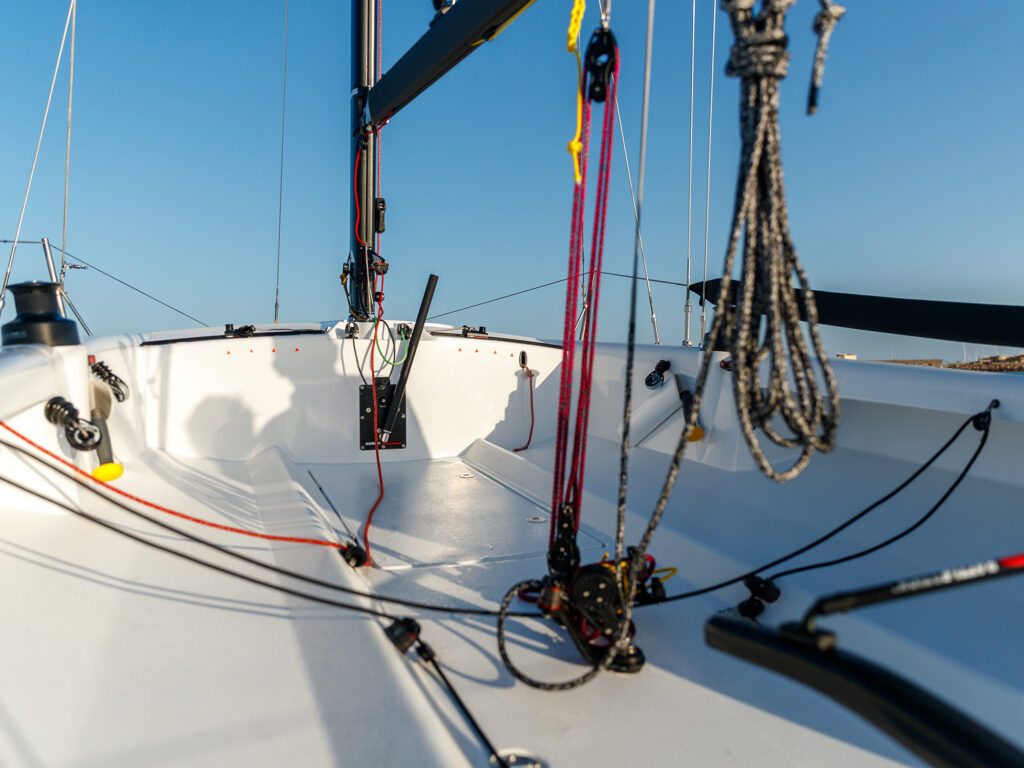 Swan 28 deck