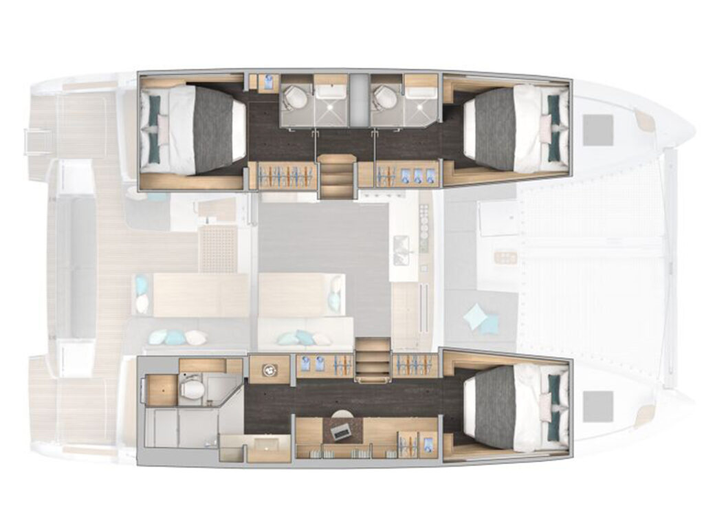 Lagoon 43 illustration