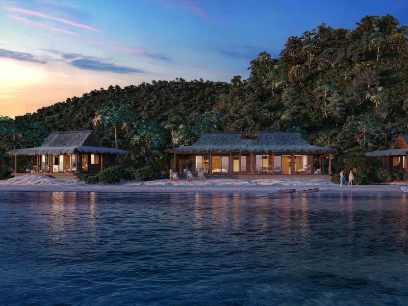 Beach bungalows