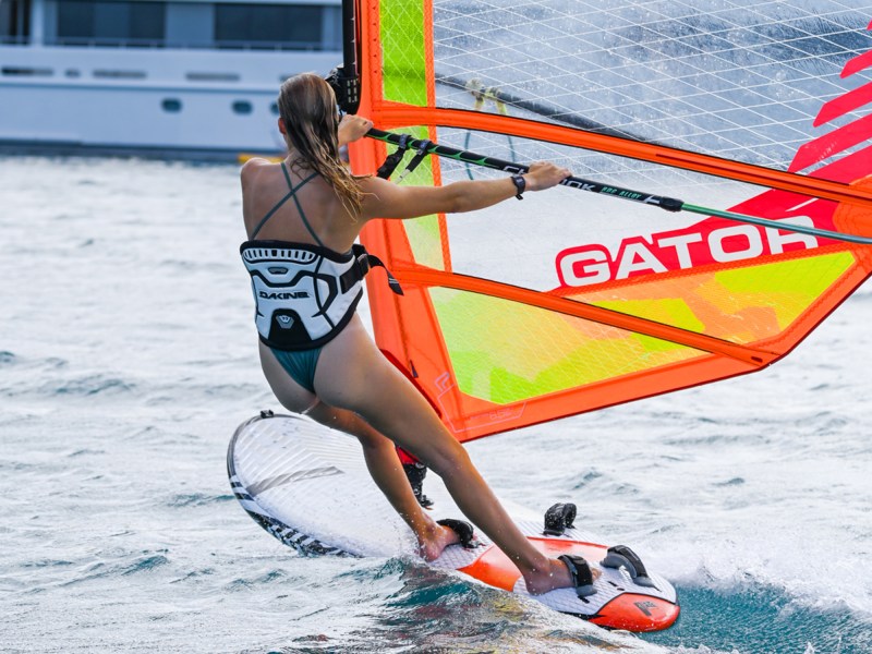 windsurfing
