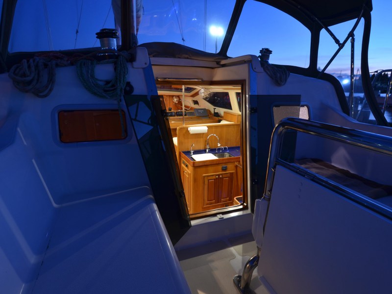 Saga 48 entrance to below deck