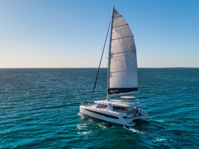 The-Moorings-LePaz Catamaran in the gulf of Mexico