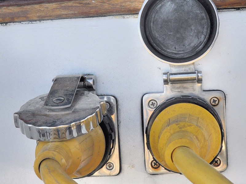 Plug locked on boat