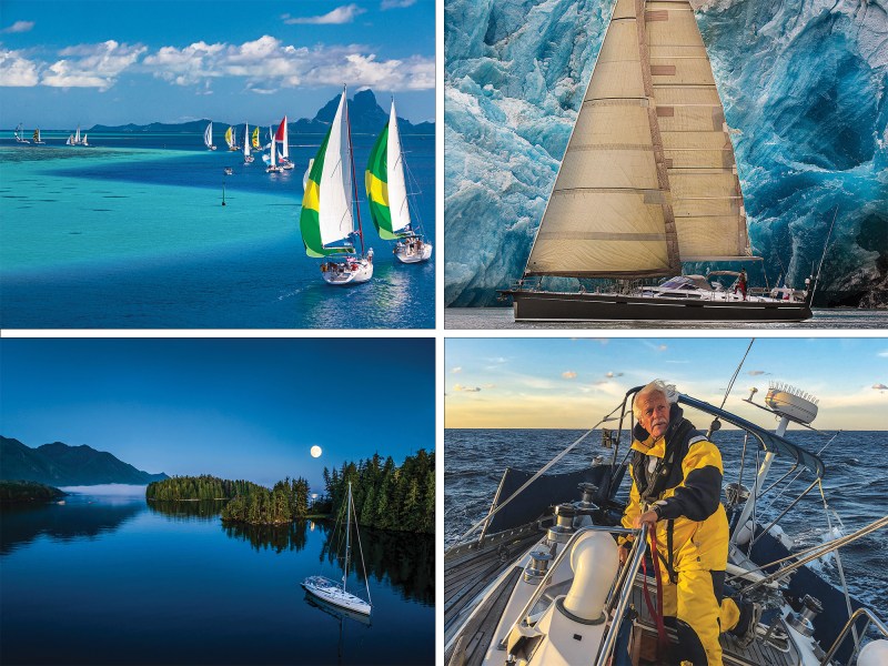 4-panel-frames Adventure photos from Cruising World