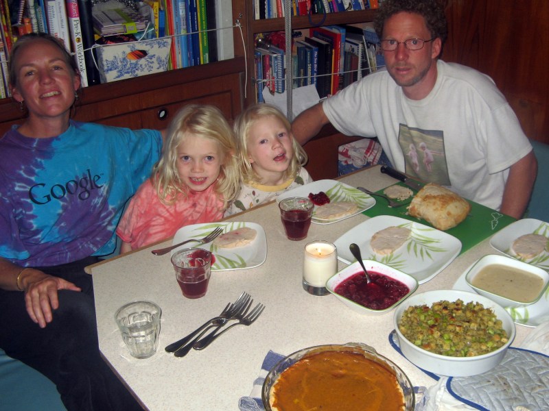 IMG_5043 Gifford family first Thanksgiving as cruisers, 2008