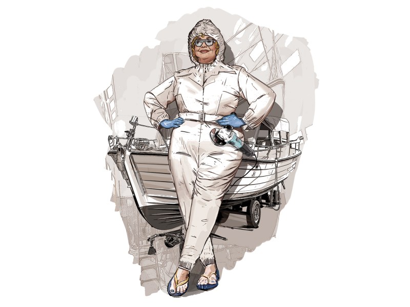 Illustration of sailor