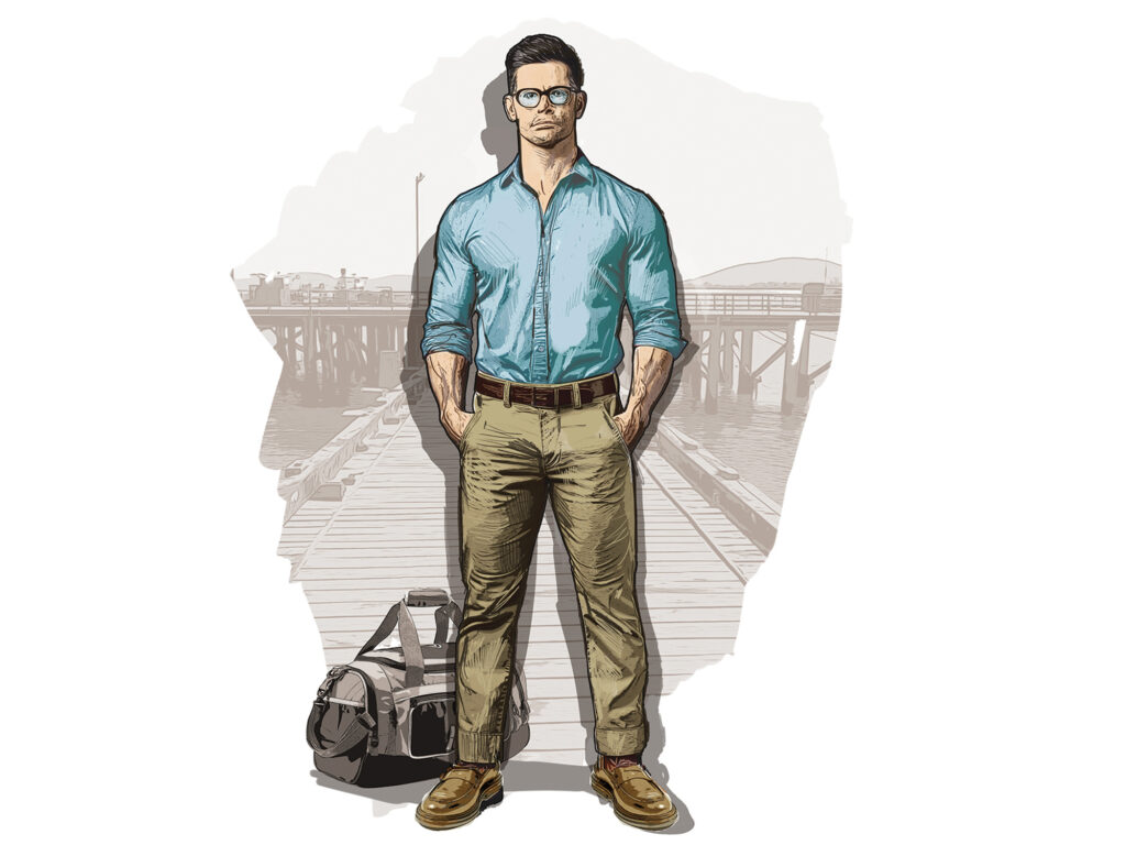 Illustration of sailor