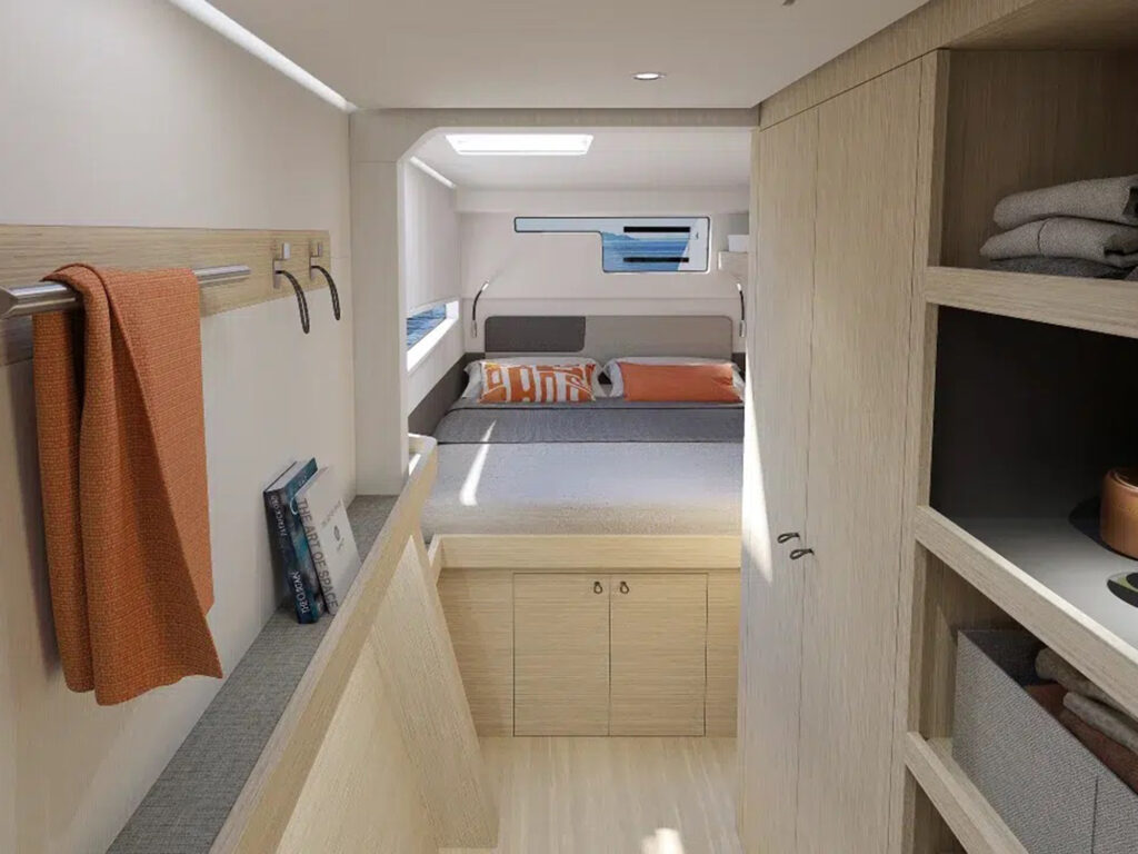 Render of Outremer 48 stateroom