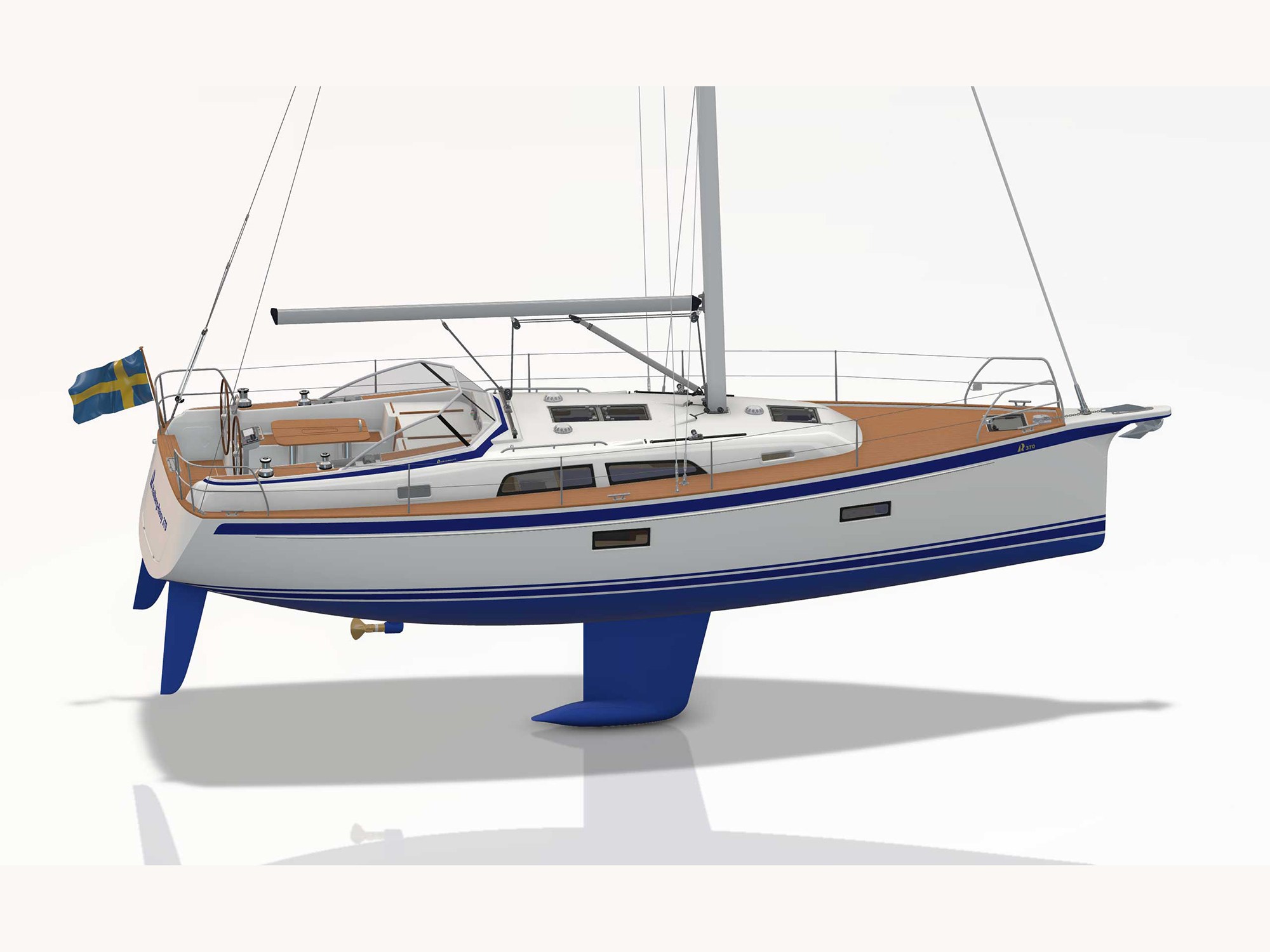 First Look: Hallberg-Rassy Set To Launch 370 Cruiser