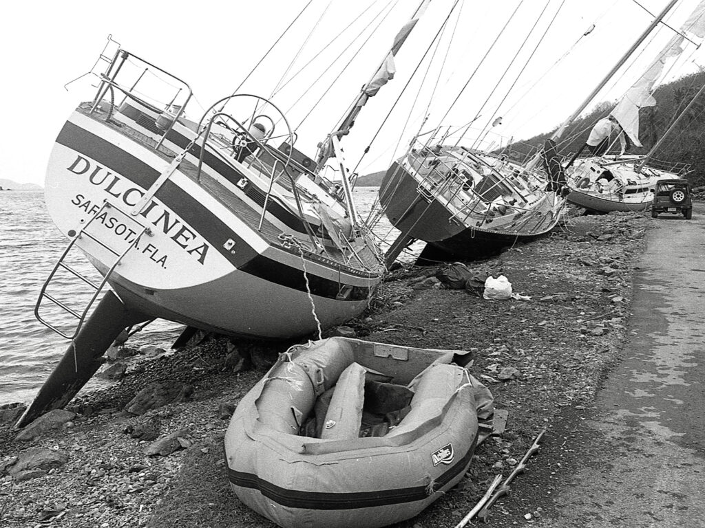 USVI after Hurricane Hugo