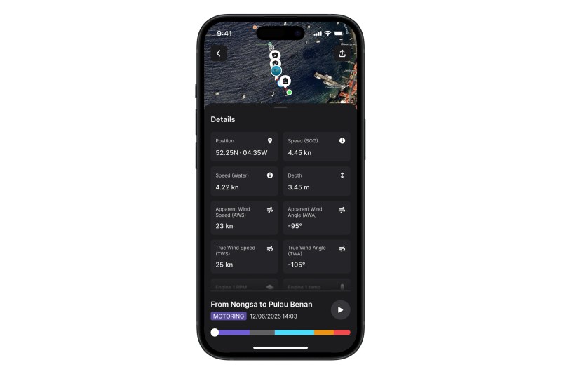 Sailsense Logbook