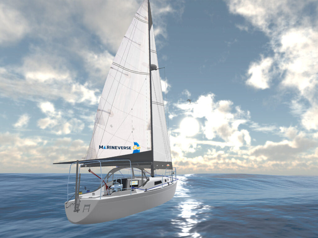 digital replica of S/V Uma