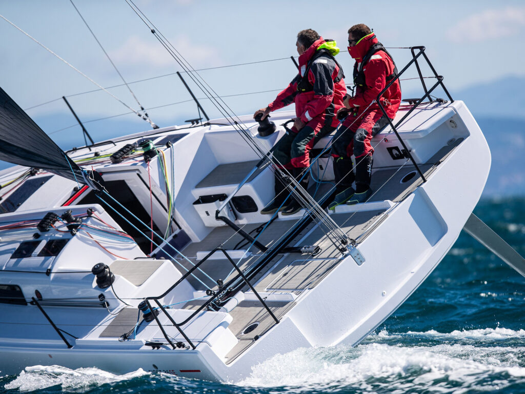 Beneteau First 36 SE on the water