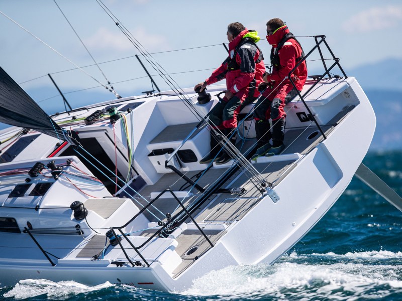 Beneteau First 36 SE on the water