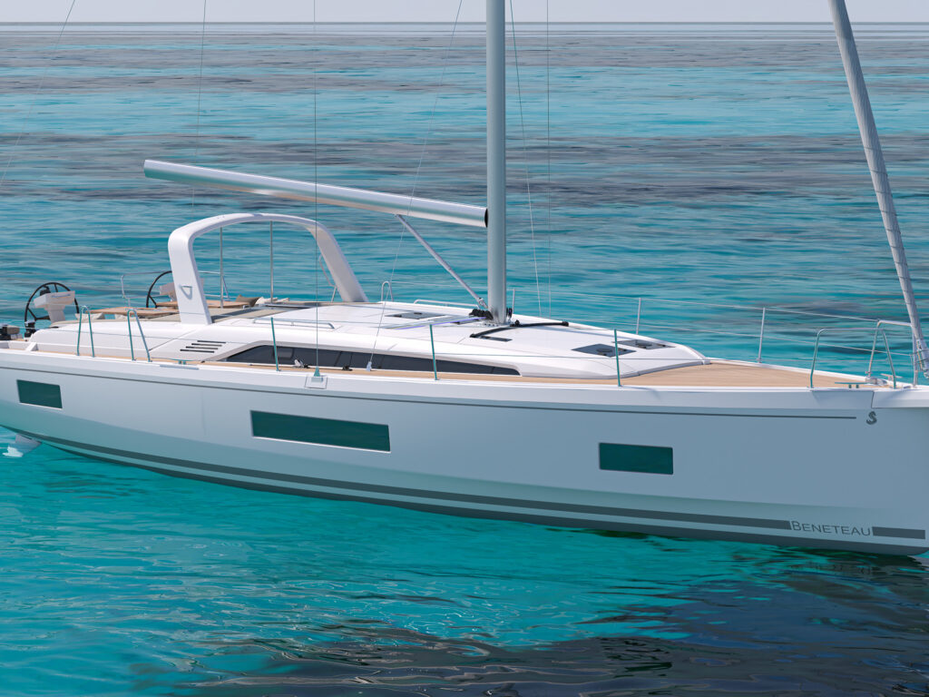 Oceanis 47 rendering