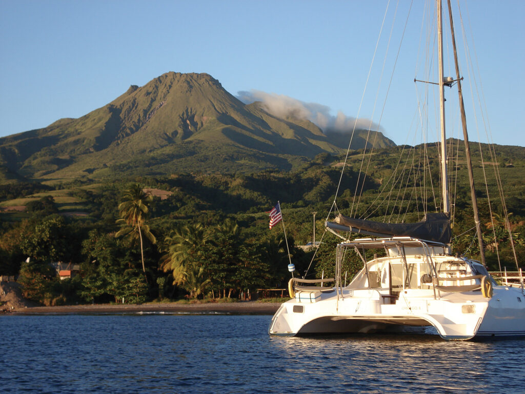 Wildcat catamaran in the Caribbean