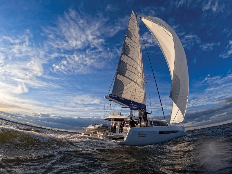 CW Boat of the Year 2025 Neel 52 during the 2025 Boat of the Year sea trials