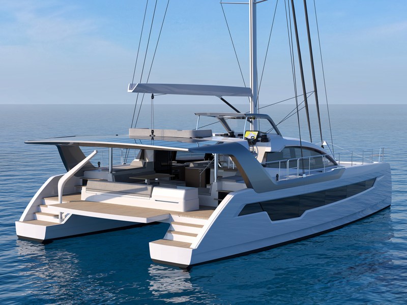 Xquisite 60 Solar Sail aft rendering