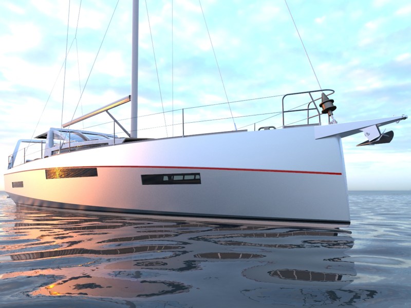 Profile rendering of the 52-foot Stem 50
