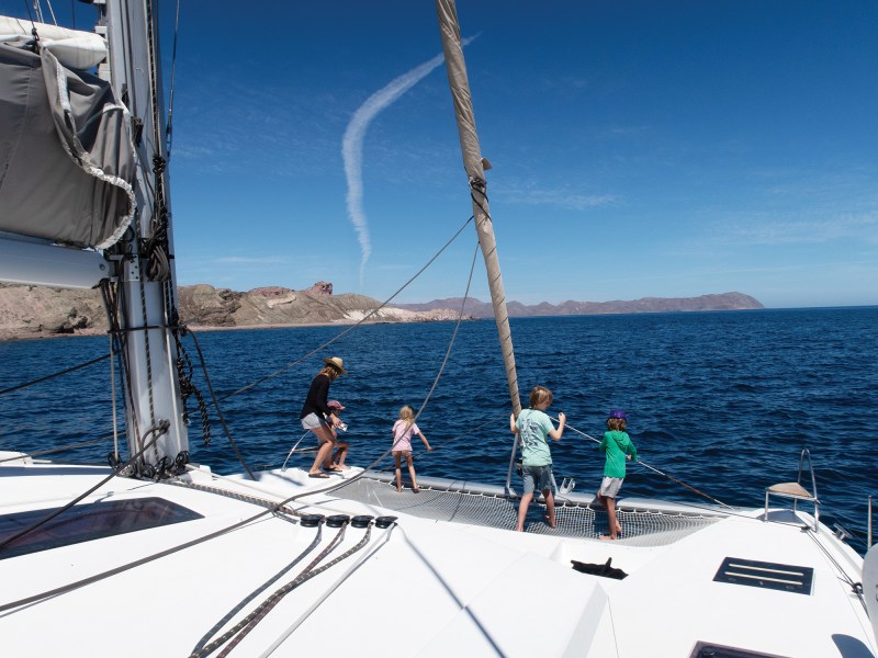The crew off Isla San Francisco