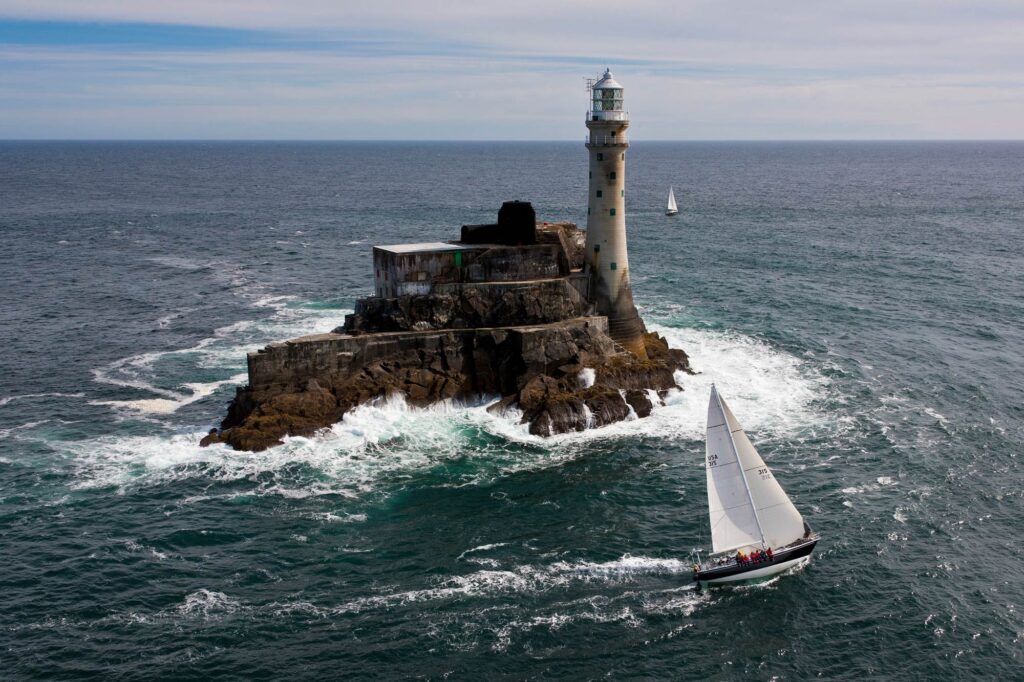 Rounding Fastnet Rock