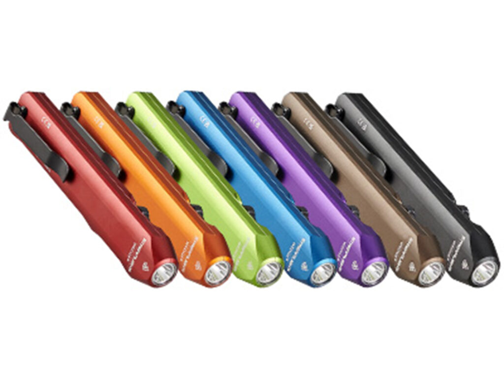 Wedge XT flashlights in multiple colors