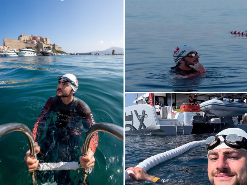 noam-bake Endurance swimmer Noam Yaron
