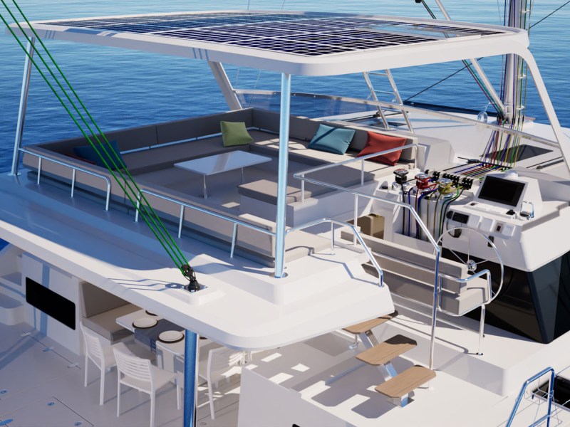 Voyage 510 helm station rendering