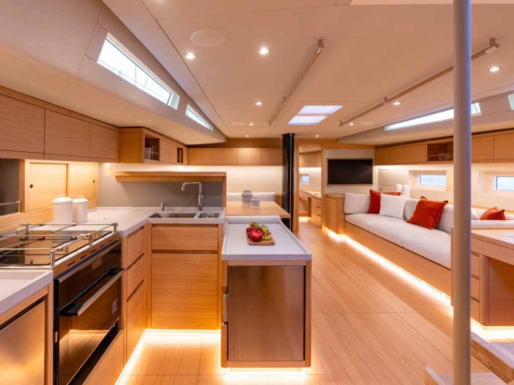 Grand Soleil 65 Performance galley