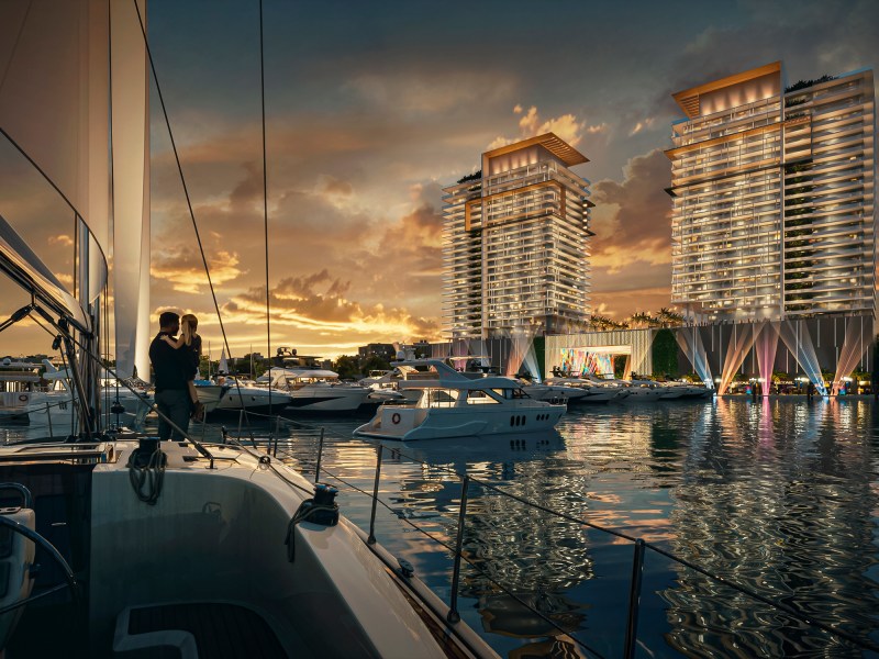 Legacy Harbour Marina rendering