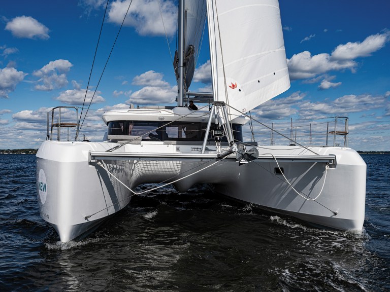 CW Boat of the Year 2025 Lagoon 43 during the 2025 Boat of the Year trials