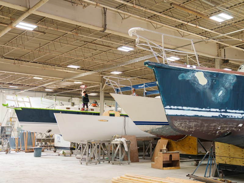 DSC08732 Tartan Yachts facility in Painesville