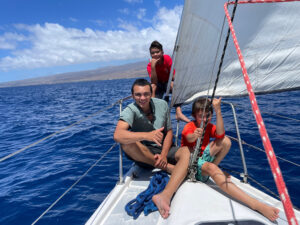 Sail off Hawai‘i Island