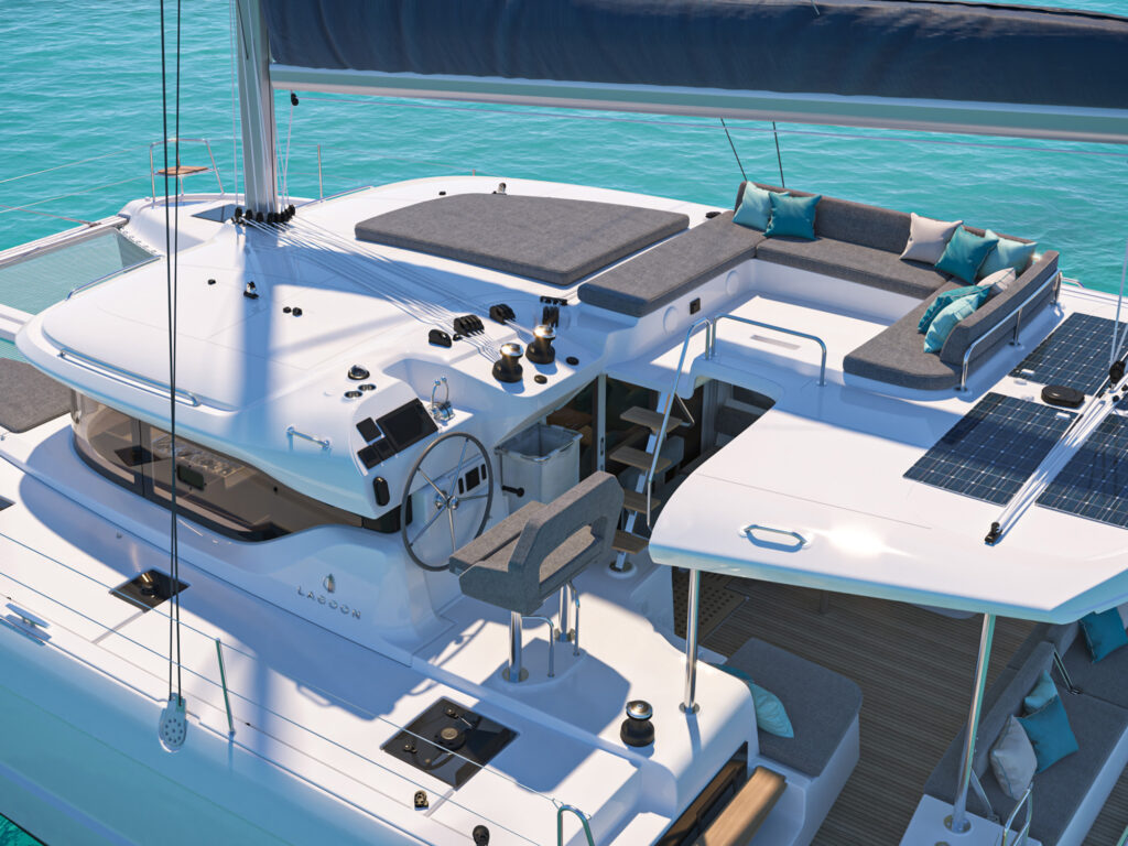 Lagoon 43 rendering