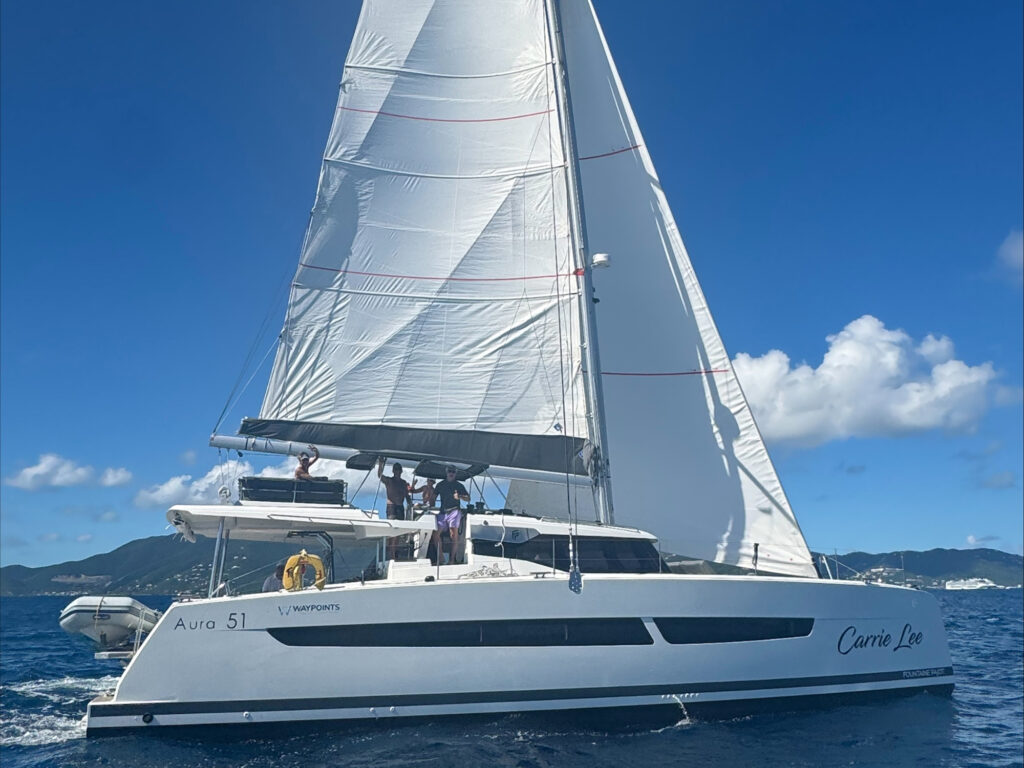 Aura 51 sailboat