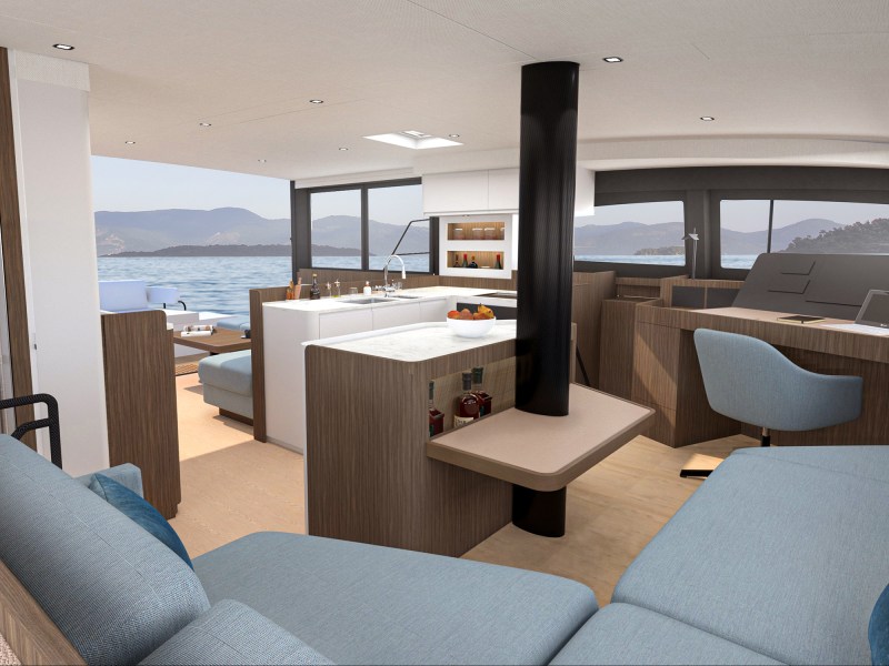 Ocean Class² saloon rendering
