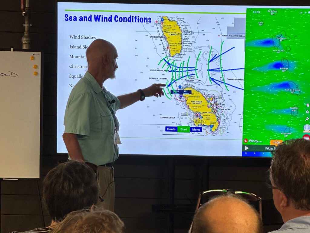 David H. Lyman offshore sailing seminar