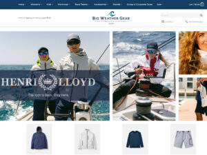 Henri-Lloyd website
