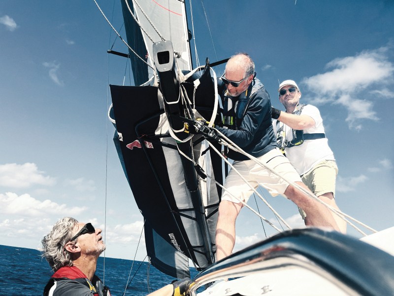 repairing a chafing reef line