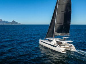 Leopard 52 on the water