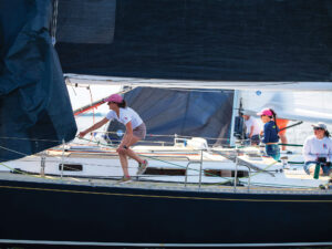 Allegiant crew during the Annapolis to Newport Race